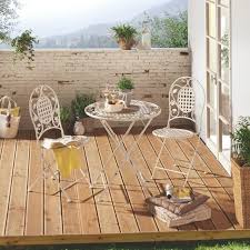 Gartenset Aus Metall In Weiss Gartenmobel Sets Gartenmobel Outdoor Dekorationen