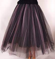 Vintage 50s Tulle Skirt 1950s Pink Black Net Ballet Tutu Ladies Size Small 22 Waist Tulle Skirt Ballet Tutu Skirts