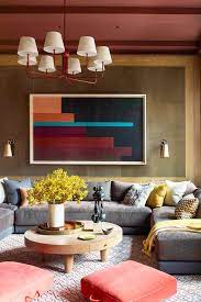 Wood slice wall art ideas. 55 Best Living Room Decorating Ideas Designs