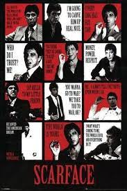 Scarface Poster Amazing Collage Rare Hot New 24x36 Vw0 849628000463 Ebay Scarface Quotes Scarface Poster Scarface Movie