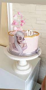 Ariana grandes birthday wishes from family friends see. Ariana Grande Cake Cake By Prodiceva Cakesdecor