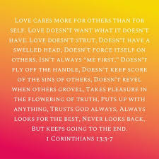 1 corinthians 13:7 bears all things, believes all things, hopes all things, endures all things. 1 Corinthians 13 3 7 I Don T Love Everything I Own Believe