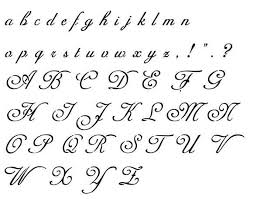 Tatouage Alphabet Gothique Tatouage Lettre Alphabet Gothique Typographie Tatouage
