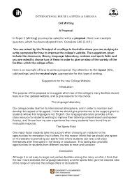 Free pdf of cbse sample paper for cbse class 3 is available for student's use. Cae Writing A Proposal For A College Website