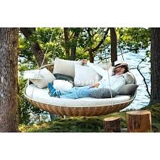 This diy outdoor sofa or lounge can be made with just 3 power tools. Hanging Bed Swing Pasteurinstituteindia Com