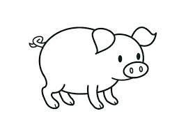 Cute pig coloring pages stock illustrations. Cute Pig Coloring Pages Pdf Coloringfolder Com Peppa Pig Coloring Pages Coloring Pages Farm Animal Coloring Pages