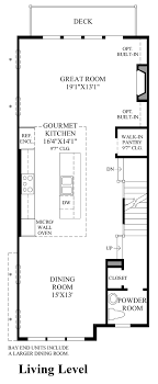 Floor lamp made of acrylic; Brownstones At Edge On Hudson The Park Home Design