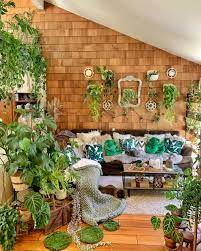 This Bright Bohemian Rental Apartment Has Tons Of Plant Displaying Ideas Plant Display Ideas Hanging Plants Plant Decor
