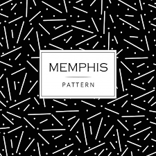 Vector aztec pattern tribal border pattern seamless black pattern geometric celebration pattern white south pattern geometric background gray vector terrazzo colorful floral black and. Free Vector Black And White Modern Memphis Pattern Background