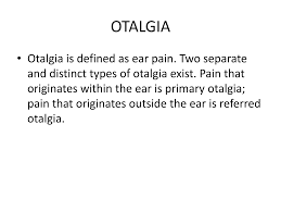Image result for Otalgia