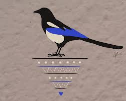 The magpie's fortune sails can be equipped from the ship customization chest, but requires: Magpie Tattoo By Skippinthroughleaves On Deviantart