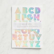 Shop greek alphabet stickers created by independent artists from around the globe. These Holographic Foil Alphabet Stickers Sparkle And Shine For A Delightful Way To Make Your Words Stand Out On Pa Alphabet Stickers Sticker Book Sticker Paper