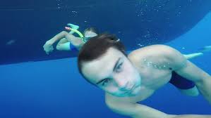 Service dogs romp in the snow at Warrior Canine Connection