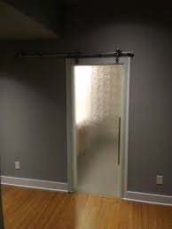 3 8 Tempered Rain Glass Custom Interior Barn Doors Interior Barn Doors Inside Barn Doors Glass Bathroom Door