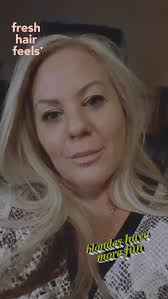 A little fact about me ……, My hair is naturally black. , Having one  European parent meant I have naturally very very dark hair. , For most of  my life it’s been black. , I made the change to blonde ...