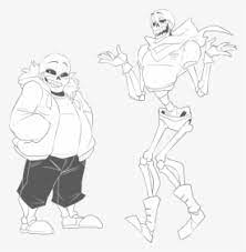 Check spelling or type a new query. Undertale Sans Papyrus Coloring Pages Sans Undertale Art Black And White Hd Png Download Transparent Png Image Pngitem