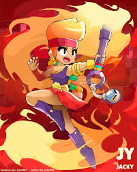 Her attack range is almost like colette's: J Y Jacky On Instagram Welcome To Brawl Stars Amber New Legendary Brawler Amber Fanart Please Do Naruto E Sasuke Desenho Arte De Jogos Roupas De Anime