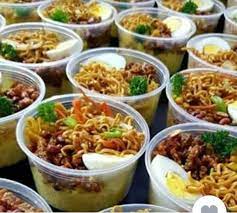 Rice Bowl Nasi Kuning Mulai 12rb Makan Siang Ide Makanan Resep Makanan Sehat