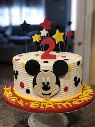 Mickey Mouse Birthday Cake For 2 Year Old Boy Mickey Mouse Cake Mickey Mouse Birthday Cake Mickey Mouse Clubhouse Birthday Cake Mickey Birthday Cakes