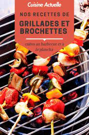 35 Recettes De Grillades Et Brochettes Cuites Au Barbecue Et A La Plancha Recette Grillade Recette Recette Plancha