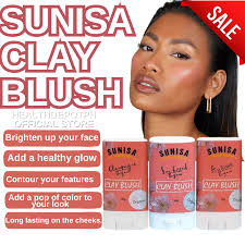 Sunisa Clay Blush On Long Lasting Blush On Highlight Cheek Bone Quality  Clay Blush Brighten Blooming High Quality 100% Pure Organic Made In  Philippines With Sun Protection Fruity Flavor Pure Natural Lip