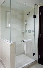 Using floor to ceiling frosted glass instead of a 2 x 4 wall with wallboard and tile saves space and bathes the bath space in lovely light. 8 Glass Bathroom Door Ideas Shower Doors Small Bathroom Bathrooms Remodel