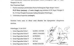 Namun lain cerita ketika kita yang belum pernah. Contoh Surat Berita Acara Rapat Nusagates