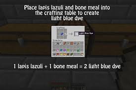 Recipes, list, crafting, tips minecraft guide, tips. Dark Blue Dye Minecraft