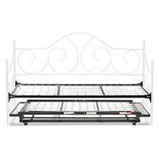 Compare prices on popular products in home furniture. Buy Arrieta Apparel Twin White Metal Daybed Frame With Pop Up Trundle Bed Online In Uae B081556jl1