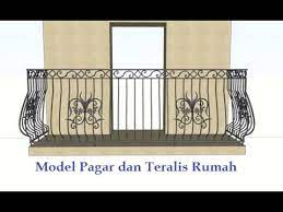Bahkan akan menambah kesan lebih elegan dan lebih gagah untuk rumah mungil anda. 30 Contoh Design Mewah Pagar Teralis Dan Pintu Gerbang Untuk Rumah Youtube