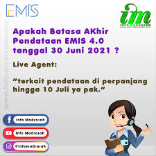 Silahkan melanjukan pendataan pada aplikasi terbaru di laman emis 4.0. Emismadrasah Explore Facebook