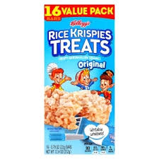 Katie's rice krispie treat animal cell science project. Kellogg S Original Rice Krispies Treats Variety Pack 16 Ct Family Dollar