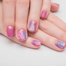 Purple butterfly nail design with leopard prints pinterest. Mauve Color Nails For The Exquisite Look Naildesignsjournal Com