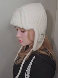 andmary Baby knit babushka gray 【公式通販】