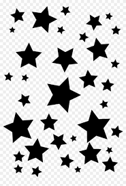 Abstract black and white seamless pattern with stars. Png For Free Download On Mbtskoudsalg Black Stars Transparent Background Clipart 127542 Pikpng