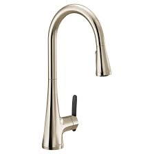 High arc kitchen faucet reviews. Moen Sinema High Arc Pull Down Single Handle Kitchen Faucet With Power Boost And Reflex Reviews Wayfair