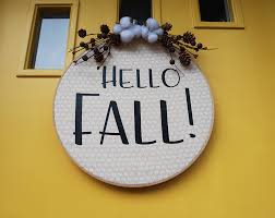 Here are 49 things you can do with a cricut maker. Fall Embroidery Hoop Wreath Weekend Craft