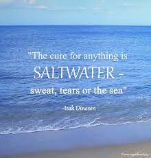 Nose drops and gargling salt water were they are now looking at whether the home remedy can be used as a viable method to treat the virus in children. Saltwater Cures Anything Our Cloud 9 Float Therapy Experience Staying Afloat