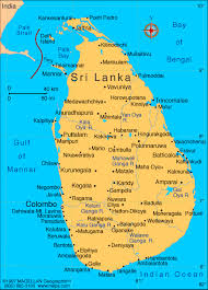 Map Of Sri Lanka Sri Lanka Beach Sri Lanka Map