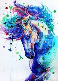 Cat Animals Diy Print By Numbers Kit Digital Oil Painting Art Home Decor 40 50cm Abstract Horse Painting Horse Oil Painting Watercolor Horse