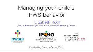 Behaviour Prader Willi Syndrome Association Nz