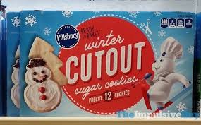 All pillsbury cookie dough products will be transitioned to safe to eat raw formulas by the end of the summer. Pillsbury Winter Cutout Sugar Cookies Pillsbury Christmas Cookies Christmas Sweet Treats Christmas Cutout Cookies