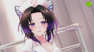 Shinobu Kocho helps your breathing - Hentai JOI (Breathplay Focused,  Facesitting,MediumHard)