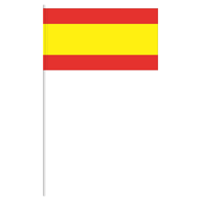 Klicken sie auf die datei und speichern sie sie gratis. Papierfahnchen Spanien
