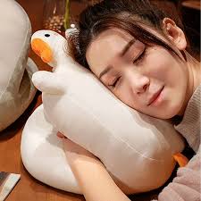 Nap Pillow 1PC Desk Pillow for Office 11.81x11.81x9.84in,Ice Silk Fabric  Supportive Filling Portable Travel Rest(Gray)