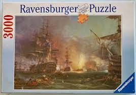 Maybe you would like to learn more about one of these? 3000 Ravensburger Bombardment Of Algiers Chambers Rare Puzzles