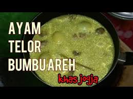 Check spelling or type a new query. Resep Ayam Telor Bumbu Areh Khas Jogja Youtube