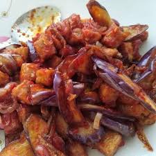 Resepi sayur terung masak merah ini khas untuk penggemar makanan pedas. Resepi Meletop Sambal Tempe Bilis Terung Merecikk Facebook