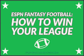 It's free to play and you can win great prizes! Espn Fantasy Football Strategies To Conquer Your League