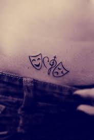 Find and save ideas about happy and sad face tattoos on tattoos book. Pin On Girl Tattoo Feminine Tattoo Female Tattoo
